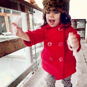 Girls 2t jacket peacoat